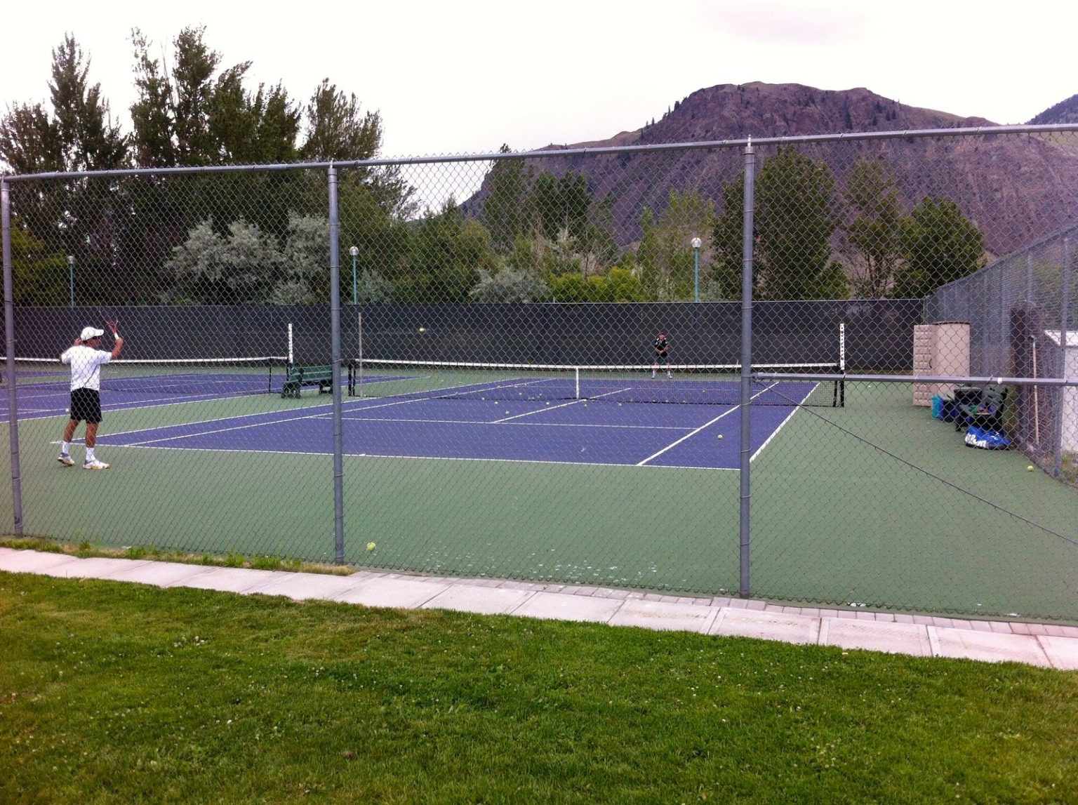 Riverside Tennis Courts Kamloops British Columbia Tennis Tourist