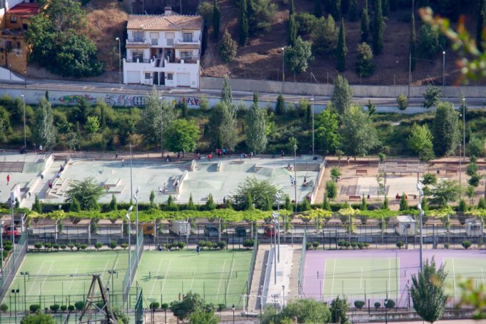 tennis-tourist-granada-spain-bolo-de-oro-tennis-courts-from-above-teri-church